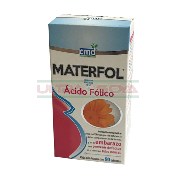 MATERFOL C/90 TABLETAS